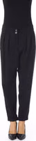 Black Polyester Women Pant 1