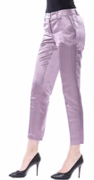 Purple Cotton Women Pants 2
