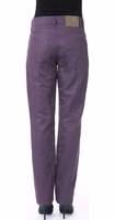 Purple Cotton Women Pant 2
