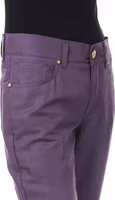 Purple Cotton Women Pant 3