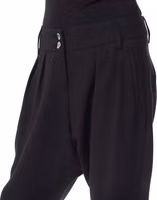 Black Polyester Women Pant 4