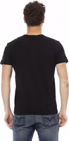 Black Cotton Men's T-Shirt 3