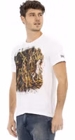 White Cotton Men's T-Shirt 2