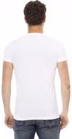 White Cotton Men's T-Shirt 3