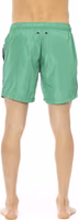 Green Polyester Men Swim Short 3