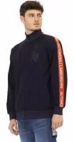 Blue Polyester Men Sweatshirt 2