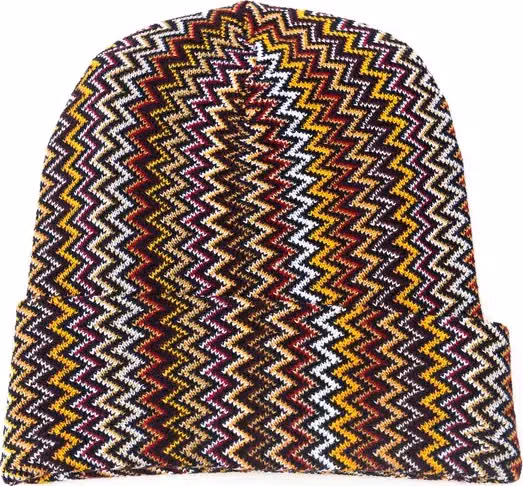 Multicolor Wool Men Hat