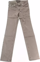 Gray Cotton Women Jeans 2