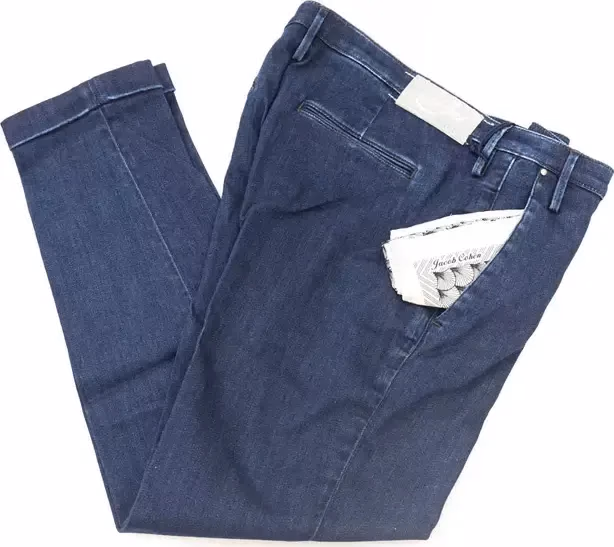 Blue Cotton Women Jeans