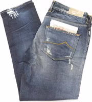 Blue Cotton Jeans & Pant 1