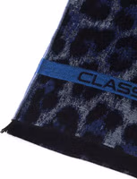 Blue Wool Men Scarf 2