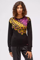 Black Wool Women Sweater 1
