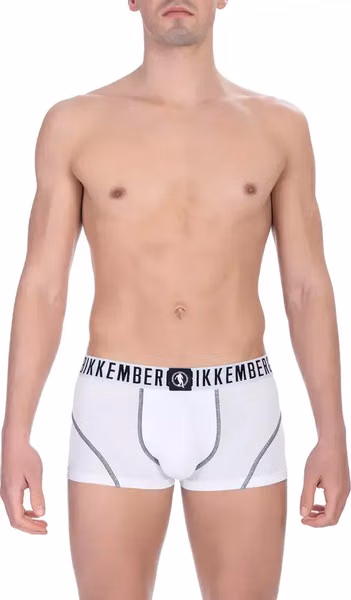White Cotton Men's Trunk Underwear Pack