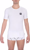 White Cotton Men's T-Shirt 1