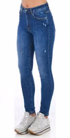 Blue Denim Women Jeans 2