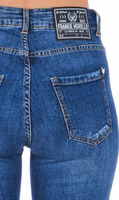 Blue Denim Women Jeans 3
