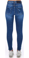 Blue Other Fibres Women Jeans 4