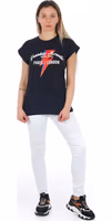 White Cotton Women Jeans 5