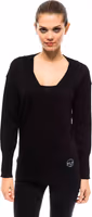 Black Wool Women Sweater 1