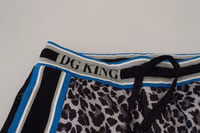 Multicolor DG King Leopard Print Jogger Pants 5