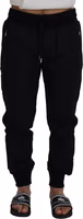 Black Men Casual Jogger Pants 1