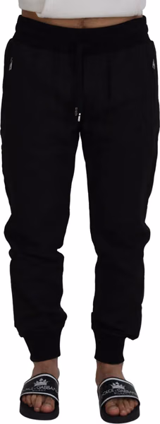 Black Men Casual Jogger Pants