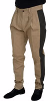 Brown Black Cotton Chino Men Pants 2