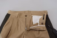 Brown Black Cotton Chino Men Pants 5