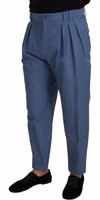 Blue Linen Chino Formal Pants 2