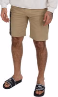 Beige Cotton Cargo Bermuda Shorts 3