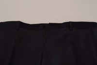 Black Wool Men Formal Pants 5