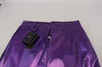 Purple Shining Men Casual Pants 5