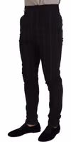 Black Wool Chino Formal Men Pants 2