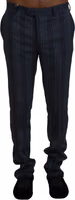 Gray Pure Wool Men Checkered Pants 1