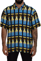 Multicolor Printed Viscose Casual Shirt 1