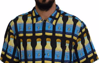 Multicolor Printed Viscose Casual Shirt 4