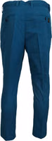 Blue Cotton Chinos Trousers Pants 2