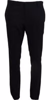 Blue Wool Stretch Dress Formal Slim Fit Pant 3