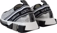 Silver Rhinestones Sorrento Sneakers Shoes 3