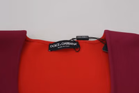 Multicolor Viscose Square Neck Pullover Sweater 5