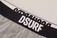 Gray DSURF Logo Cotton Stretch Men Brief Underwear 2