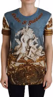 Multicolor DG Logo Angel Printed Shirt Top 1