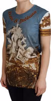 Multicolor DG Logo Angel Printed Shirt Top 2