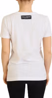 T-shirt Top White Textured Short Sleeve 3