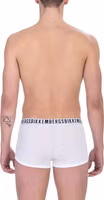White Cotton Men's Trunk 2