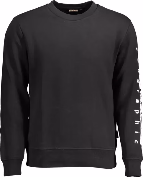 Black Cotton Sweater