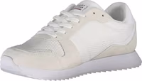 White Polyester Sneaker 3