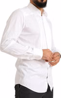 White GOLD Formal Cotton Tuxedo Dress Shirt 4