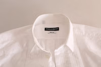 White GOLD Formal Cotton Tuxedo Dress Shirt 5