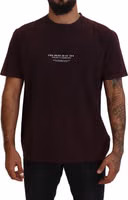 Bordeaux Crewneck Short Sleeve  T-shirt 4